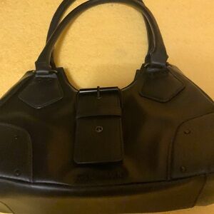 STEVE MADDEN black Purse size medium in good condition